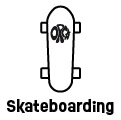 Skateboarding